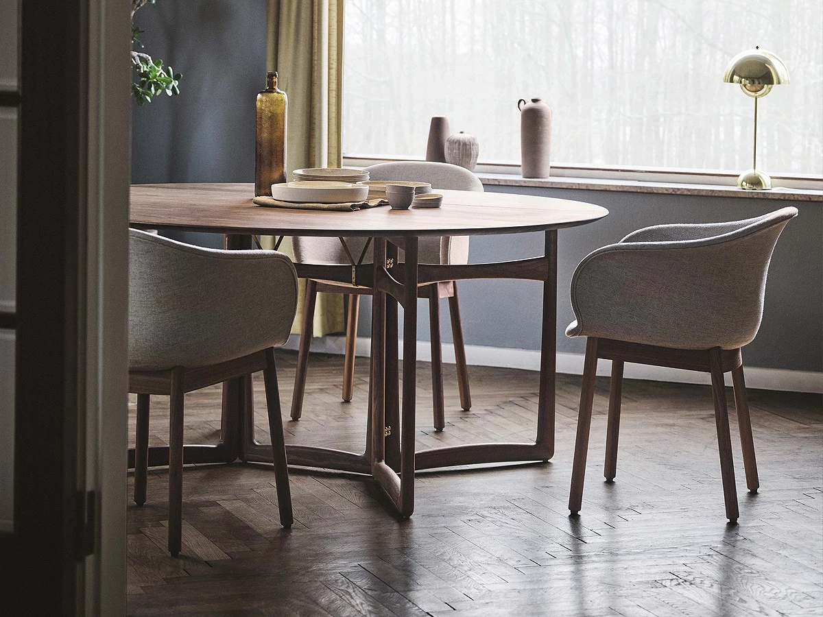 &Tradition Drop Leaf Dining Table HM6 4 &Tradition Drop Leaf Dining Table HM6 - Image 2