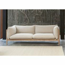 Hay Arbour Eco 3 Seater Sofa – Oak Frame -vitra shop arbour sofa oak