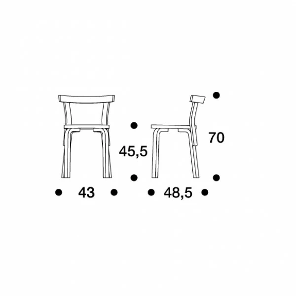 Artek Chair 68 4 Artek Chair 68 - Image 2
