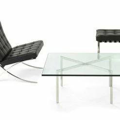 Knoll Barcelona Low Table 8 Knoll Barcelona Low Table -vitra shop barcelona low table with barcelona chair and footstool