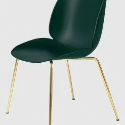 Gubi Beetle Dining Chair Unupholstered Brass Base -vitra shop beetle diningchair conic unupholstered brass green front a50a776a c5d0 4b62 92da 24d04869fa88 1024x1024 2
