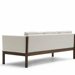 Carl Hansen CH163 Sofa -vitra shop carl hansen ch163 three seater sofa ivory hallingdal