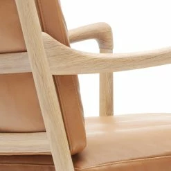 Carl Hansen OW149 Colonial Chair White Oiled Oak 8 Carl Hansen OW149 Colonial Chair White Oiled Oak -vitra shop carl hansen ow149 lounge chair oak tan leather 2