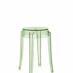 Kartell Charles Ghost Bar Stool -vitra shop charles ghost green 1