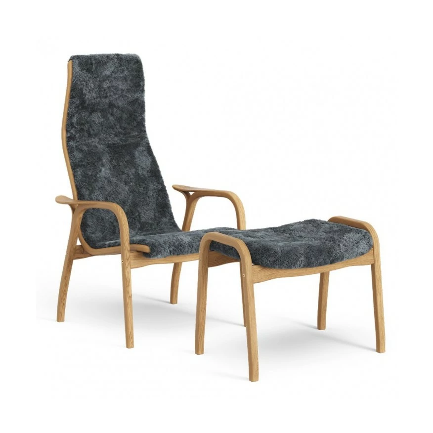 Swedese Lamino Easy Chair & Stool 3 Swedese Lamino Easy Chair & Stool