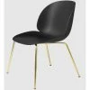 Gubi Beetle Dining Chair Unupholstered Brass Base -vitra shop gubi beetle dining chair