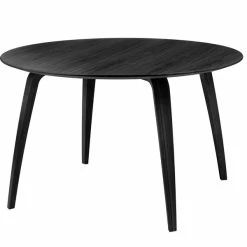 Gubi Dining Table Round -vitra shop gubi dining table round black stained ash