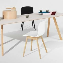 Hay Copenhague CPH30 Dining Table 9 Hay Copenhague CPH30 Dining Table -vitra shop hay copenhague cph30 dining table 200 90 grey linoleum aac chairs