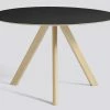 Hay Copenhague Round Table CPH20 -vitra shop hay copenhague round table cph20 oak base black top 120cm