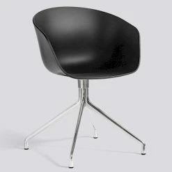 Hay About A Chair AAC20 – With Armrest And Swivel Base -vitra shop hay aac20 chair black