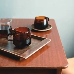 Kinto Sepia Non-slip Tray 420x210mm -vitra shop kinto non slip tray 420x210 2 1