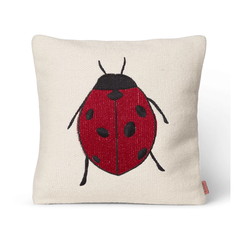 Ferm Living Forest Cushion Ladybird 3 Ferm Living Forest Cushion Ladybird