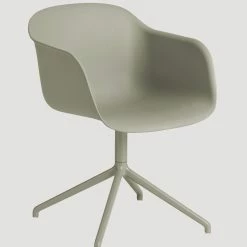 Muuto Fiber Arm Chair Swivel W. Return 12 Muuto Fiber Arm Chair Swivel W. Return -vitra shop muuto fiber dusty green 1