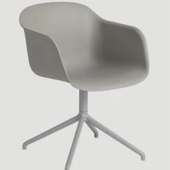 Muuto Fiber Arm Chair Swivel W. Return 13 Muuto Fiber Arm Chair Swivel W. Return -vitra shop muuto fiber grey 1