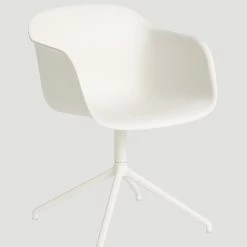 Muuto Fiber Arm Chair Swivel W. Return 15 Muuto Fiber Arm Chair Swivel W. Return -vitra shop muuto fiber white 1