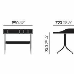 Vitra Home Desk -vitra shop nelson home desk cad 2 1