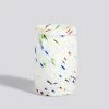 Hay Roll Neck White Dot Splash Vase