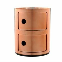 Kartell Componibili Storage Unit Metal -vitra shop two element copper 2 1