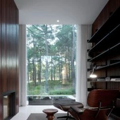 Vitra Eames Stools Walnut -vitra shop vitra eames stool walnut lifestyle