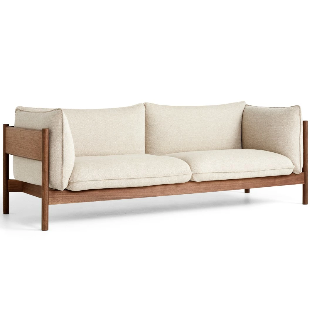 Hay Arbour Eco 3 Seater Sofa – Walnut Frame 3 Hay Arbour Eco 3 Seater Sofa – Walnut Frame